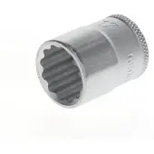 Gedore D 30 17 6231210 Vierkant massief 10 mm (3/8 inch) Dopsleutelinzetstuk 17 mm 3/8 SW 17 3/8 (10 mm)