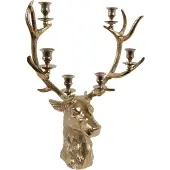 Countryfield Kandelaar Rendier Goud 28 X 46 X 66 Cm