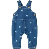 Lil´ Atelier Overall blauw / wit