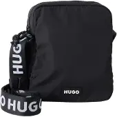 HUGO Schoudertas 'Codes' zwart / wit