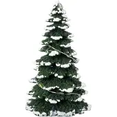 Intratuin Kerstdorpminiatuur Kerstboom 7,5 X 7,5 X 12 Cm