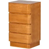 Woood Fejo Ladekast/Nachtkastje - MDF - Bruin - 70x40x34