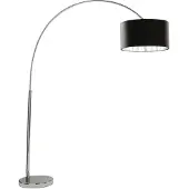 Searchlight Arcs - staanlamp - 209 cm - chroom en zwart