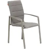 Hespéride Stapelbare tuinfauteuil van aluminium DIESE