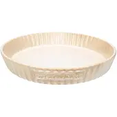 MamboCat BAKERY Crème Quichevorm Ø26cm van aardewerk – Q56000200