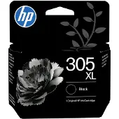 HP zwarte originele inktcartridge 305XL met hoge capaciteit, Hoge (XL) capaciteit, Zwart, Pigmentinkt, 4 ml, 1 stuk, 300 pagina's.