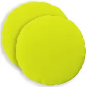 vidaXL Kussensloop 2 st HEERLEN Heldere Groen. Ø 50 cm Polyester