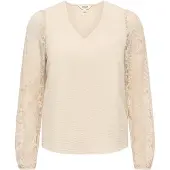 ONLY Blouse 'ONLMETTE' greige