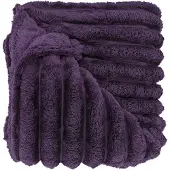 Unique living - Plaid Romee 150x200cm - Dark Purple