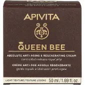 Apivita QUEEN BEE ABSOLUTE ANTI-AGING HERSTELLENDE CRÈME met koninginnengelei, propolis en honing, 50 ml