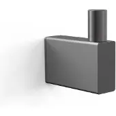 Zack Handdoekhaak Linea Grafiet 4,8 cm