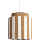 Leitmotiv Vienna Stripes LED Hanglamp | 1x E27 40W | Natural/off white