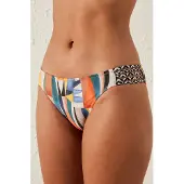 Pentik Geometrische Mid-Waist Hipster Bikini Onderkant