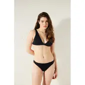 Pentik Hoge Taille Effen Bikini Shorts