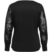 ONLY Caramilla Blouse Dames Zwart L-50/52