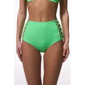 Pentik Hoogzwaist Cut-Out Bikini Shorts