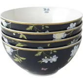 Laura Ashley Heritage Collectables Kommen set van 4 - Schaaltjes - Ø16cm - Midnight Uni