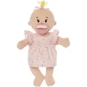 Manhattan Toy 153090 Wee Baby Stella, zachte pop, perzikkleurig, 30,48 cm, geschikt voor kinderen vanaf 12 maanden