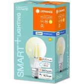 Osram SMART+ Filament Classic, dimbaar, slimme lamp, Bluetooth, transparant, LED, E27, A60