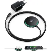 Iniu MagSafe-oplader, 15W, Qi2-gecertificeerde draadloze oplader