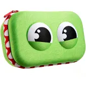 Zipit Wildlings pennenetui voor jongens, etui met organizer, groen