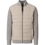 Casamoda Vest heren Beige Strickjacke Hybrid 126250030/663