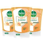 Dettol 3x No-touch Handzeep Refill Extra Care Honey & Sheabutter 250 Ml