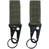 Fosco Molle snap hook with keyring 2-pack JFO03