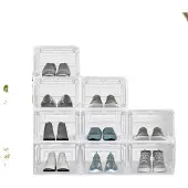 OEM Schoenenopbergboxen, stapelbaar, stofbestendig, 9 stuks