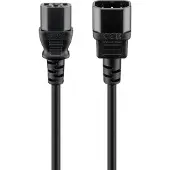 Pro C13 - C14 stroomkabel voor UPS/PDU | 3x 1,00mm | zwart | 3,5 meter