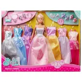 Steffi Love Princess Modepop met 7 Jurken