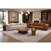 AEA Elegante Couchgarnitur Ledersofas Designer Wohnzimmer Ledercouchen