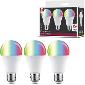 Paulmann Standaard 230 V Smart Home Zigbee 3.0 LED-gloeilamp E27 3x1055lm 3x11W RGBW+ dimbaar Mat
