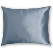 Silk Heaven Zijden Kussensloop Evening Blue - 22MM - - 60x70cm / Hotelsluiting