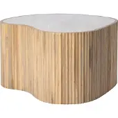 Intratuin Bijzettafel Javan Naturel / Crème 71 X 50 X 37 Cm