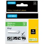 Dymo Tape 1805420 Wit op groen (19 mm)