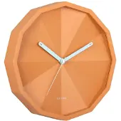 Karlsson Firenze Wandklok | Ø30.6cm | Desert oranje