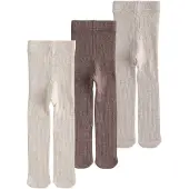 Next - Meisjes - Set van 3 geribbelde babymaillots - Bruin