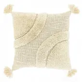Unique living Sierkussen Fenne Crème 45 X 45 Cm