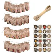 Dripio Adventskalender, set van 24 – Doe-het-zelf kerstboxen met accessoires