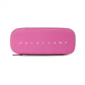 Pigna , ovale, monochrome behuizing, halfhard, roze, individueel verpakt