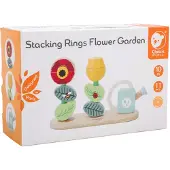Classic World Puzzelblokken Piramide voor Kinderen Tuin Gieter 11 el.