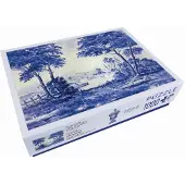 Bekking & Blitz Puzzel (1.000 stukjes): Satervaas Landschap, Royal Delft