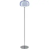 Eglo Vloerlamp Belomontejo, blauw, Woon-/ Eetkamer, metaal, Jong wonen, vloerlamp