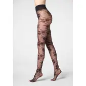 Oroblu Pure Lace 20 Kanten Panty - Kleur Zwart - Maat M