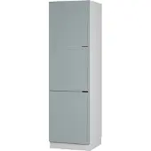 Vicco Hoge kast Fame-Line Licht blauw-grijs/Wit 60 cm, Model 50853
