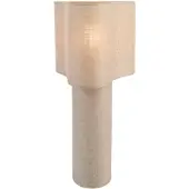 Light & Living Table lamp Ø25x50 cm BRANY linen light brown