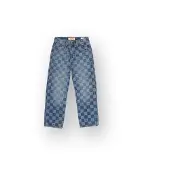 Vingino Jongens Loose Jeans Cadore Check Jongen Blauw 110