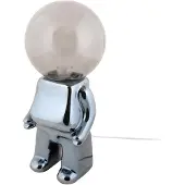 Leitmotiv Tafellamp Ross LED Ceramic Black Plated