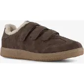 Blue Box dames sneakers met teddy voering bruin maat 38